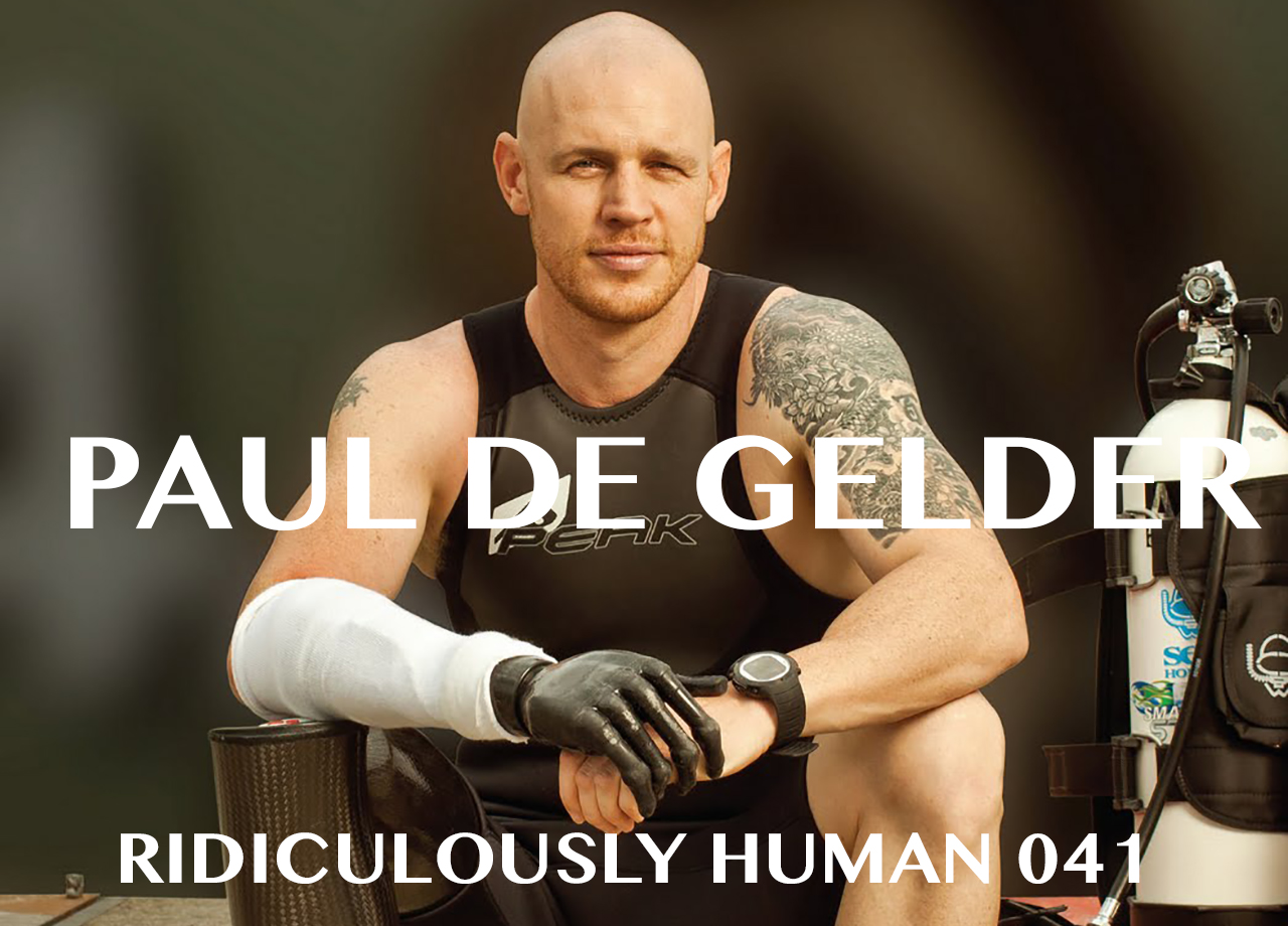 Paul De Gelder - Shark Attack Survivor. Plant Powered Bionic Man